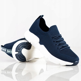 Zapatillas de mujer Big Star DD274581 azul marino 1