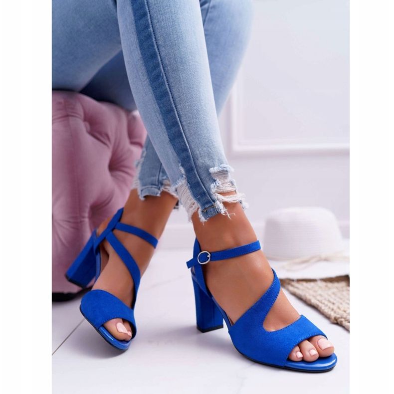 Sandalias On A Bar Sergio Leone SK868 Azul 2 Sandalias On A Bar Sergio Leone SK868 Azul 2