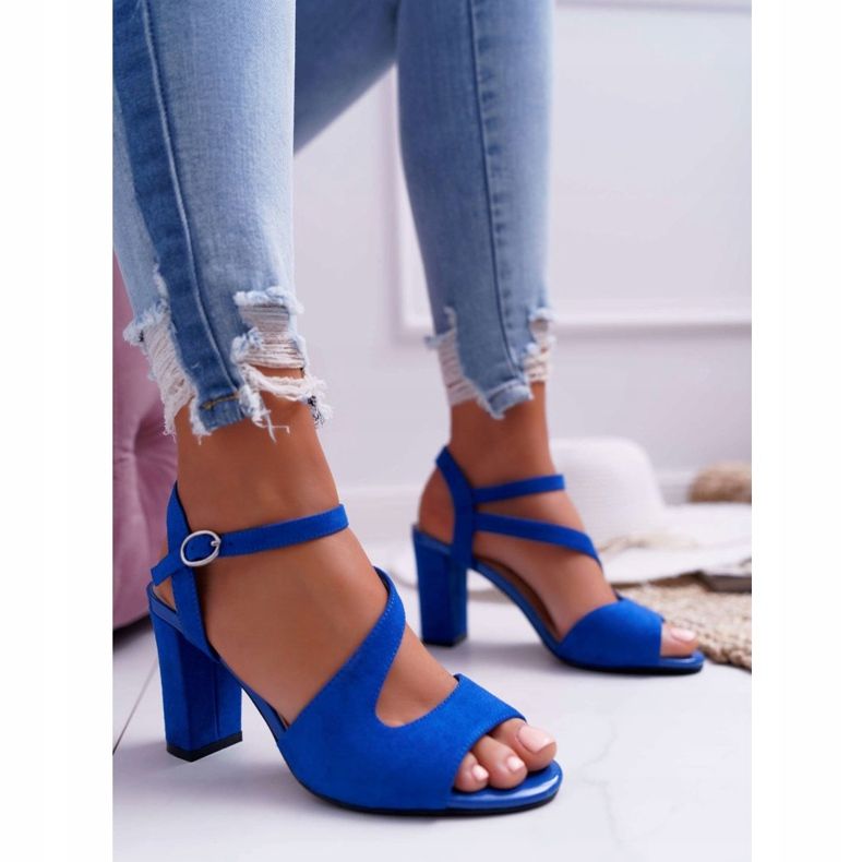 Sandalias On A Bar Sergio Leone SK868 Azul 1