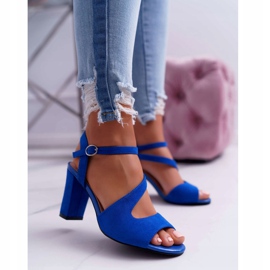 Sandalias On A Bar Sergio Leone SK868 Azul 3