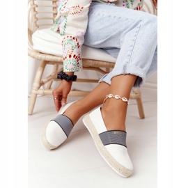 Alpargatas Con Suela Trenzada Big Star HH274480 Blanco 2