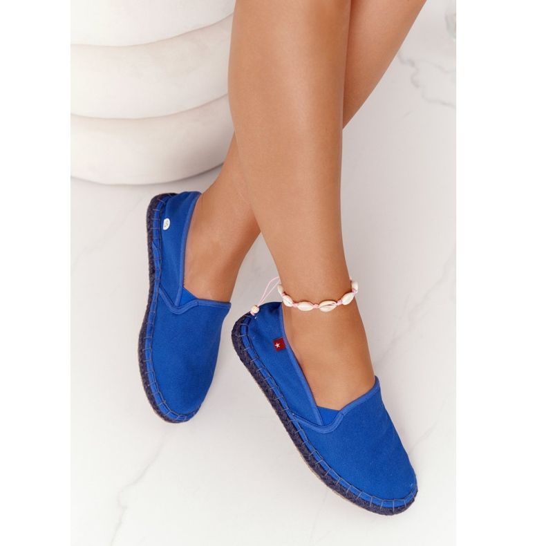 Big Star DD274A136 Alpargatas azul marino con suela trenzada 2
