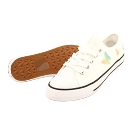 NEWS Deportivas blancas con mariposas atadas 21DZ35-3585 blanco 5