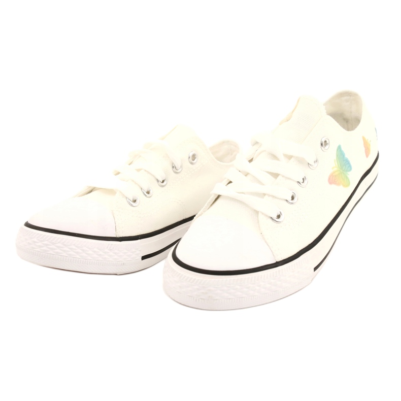 NEWS Deportivas blancas con mariposas atadas 21DZ35-3585 blanco 1