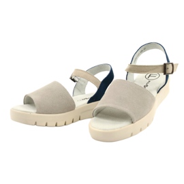 Sandalias Cómodas Mujer Piel Filippo DS2021/21 gris 1