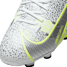 Zapatos de fútbol Nike Mercurial Vapor 14 Academy FG / MG M CU5691 107 plata 4