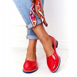 Zapatos Piel Lacada Maciejka 05035-08 Rojo 3