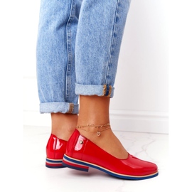 Zapatos Piel Lacada Maciejka 05035-08 Rojo 2