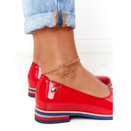Zapatos Piel Lacada Maciejka 05035-08 Rojo 1
