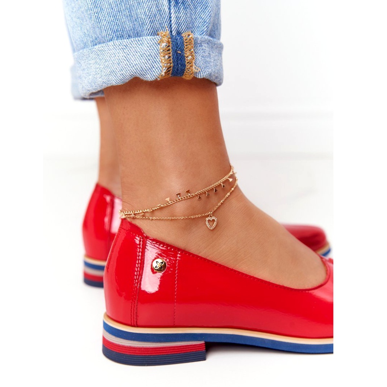 Zapatos Piel Lacada Maciejka 05035-08 Rojo 1