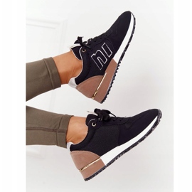 Calzado deportivo de mujer Sneakers Black Maddie marrón negro 5