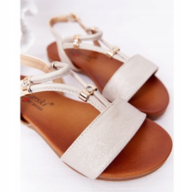 S.Barski Sandalias para niños S. Bararski Comfort Beżowe beige 1