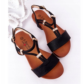 S.Barski Sandalias para niños S. Bararski Comfort Black negro 2