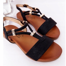 S.Barski Sandalias para niños S. Bararski Comfort Black negro 4