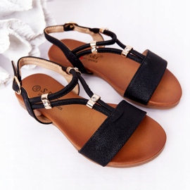 S.Barski Sandalias para niños S. Bararski Comfort Black negro 5