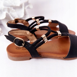S.Barski Sandalias para niños S. Bararski Comfort Black negro 6