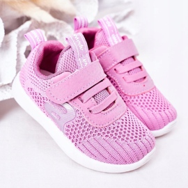 Apawwa Zapatillas deportivas para niños rosa oscuro Little Sportsman 1