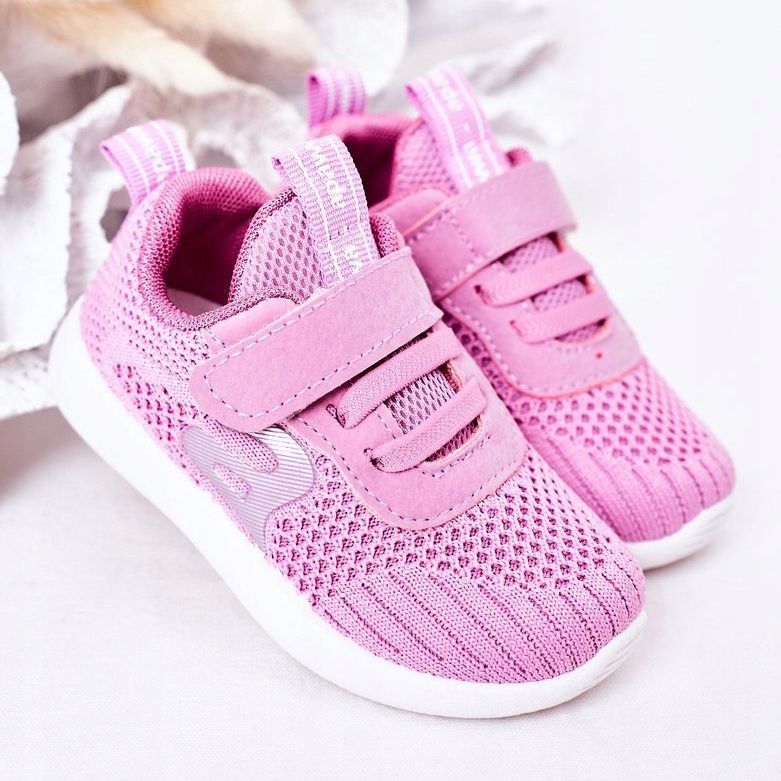 Apawwa Zapatillas deportivas para niños rosa oscuro Little Sportsman 1