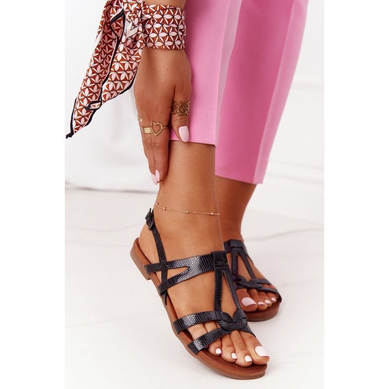 S.Barski Sandalias elegantes S. Barski 541-A1 Negro 1