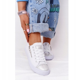 Zapatillas Mujer Blanco-Plata Festival 2