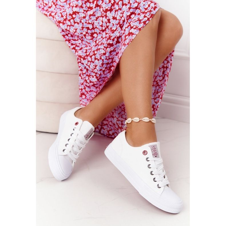 Zapatillas de Mujer Cross Jeans HH2R4017C Blanco 2 Zapatillas de Mujer Cross Jeans HH2R4017C Blanco 2