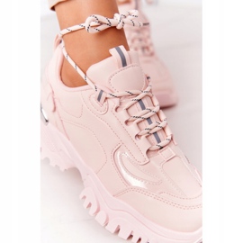 PG1 Zapatillas de mujer en una suela masiva Pink Influencer rosado 6