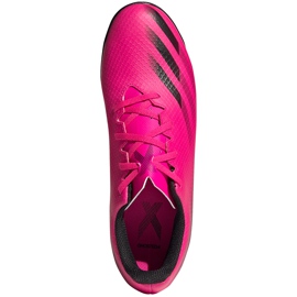 Adidas X Ghosted.4 en rosa FW6905 zapatos de fútbol rosado rosado 1