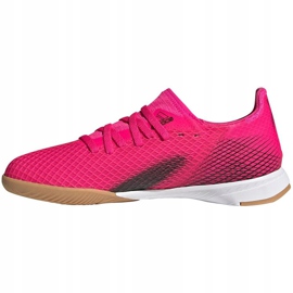 Botas de fútbol Adidas X Ghosted.3 In Jr FW6925 rosado rosado 2