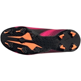 Botas de fútbol adidas X Ghosted.3 Fg Jr FW6935 rosado rosado 5