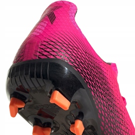 Botas de fútbol adidas X Ghosted.3 Fg Jr FW6935 rosado rosado 4