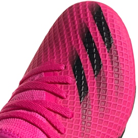 Botas de fútbol adidas X Ghosted.3 Fg Jr FW6935 rosado rosado 3