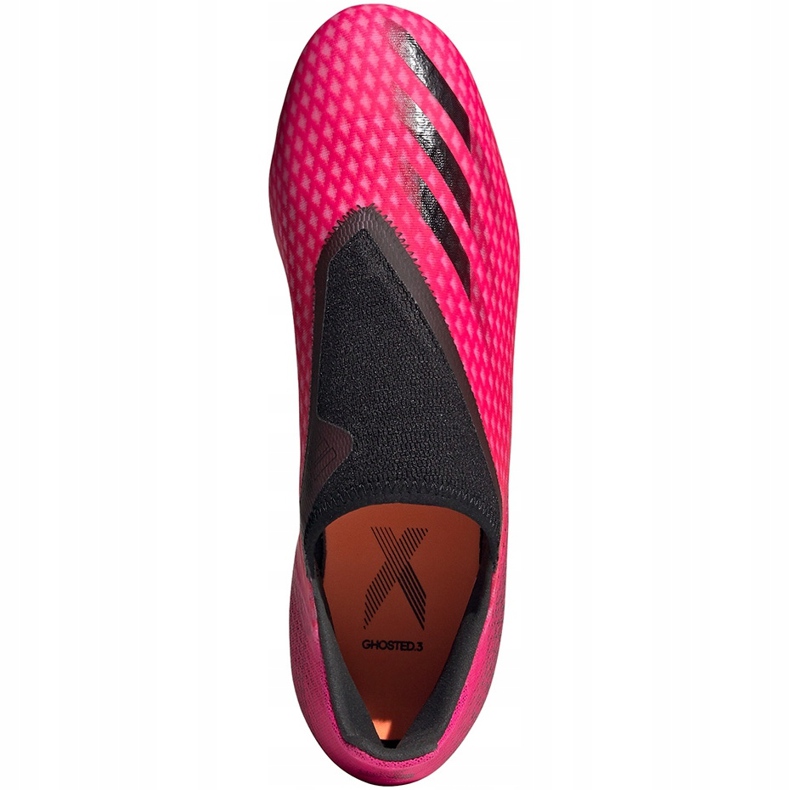 Botas de fútbol adidas X Ghosted.3 Ll Fg FW6968 rosado rosado 1
