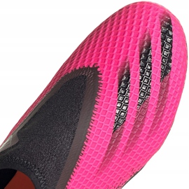 Botas de fútbol Adidas X Ghosted.3 Ll Fg Jr FY7281 rosado 3