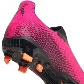Botas de fútbol Adidas X Ghosted.3 Ll Fg Jr FY7281 rosado 4