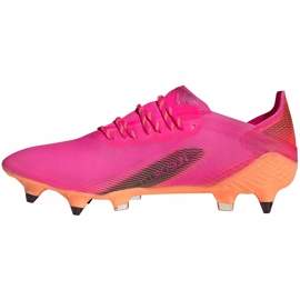Botas de fútbol adidas X Ghosted.1 Sg FW6892 rosado rosado 2