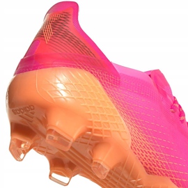 Botas de fútbol adidas X Ghosted.1 Fg FW6897 rosado 4