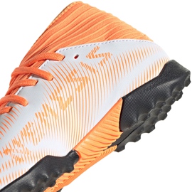 Botas de fútbol adidas Nemeziz.3 Tf Jr FW7361 naranja 3