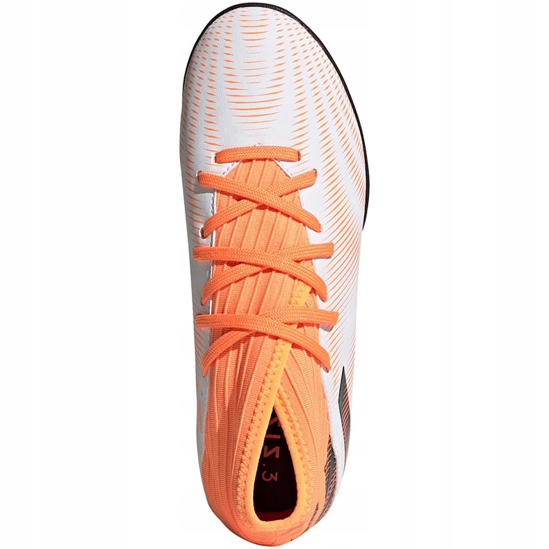 Botas de fútbol adidas Nemeziz.3 Tf Jr FW7361 naranja 1