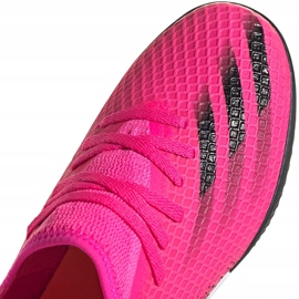 Botas de fútbol adidas X Ghosted.3 Tf Jr FW6927 rosado rosado 3