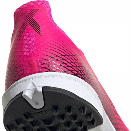 Botas de fútbol adidas X Ghosted.3 Tf Jr FW6927 rosado rosado 4