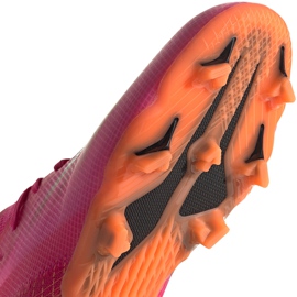 Botas de fútbol Adidas X Ghosted.1 Fg Jr FW6956 rosado 4