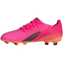Botas de fútbol Adidas X Ghosted.1 Fg Jr FW6956 rosado 2