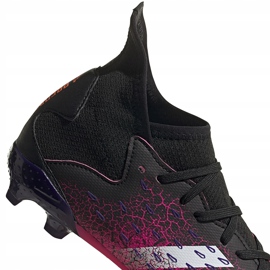 Botas de fútbol adidas Predator Freak.3 Fg Jr FW7530 negro 3