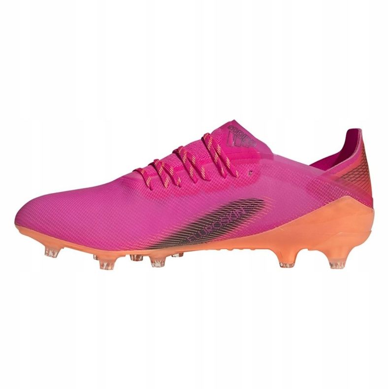 Botas de fútbol adidas X Ghosted.1 Ag M FW6976 rosa rosa 1