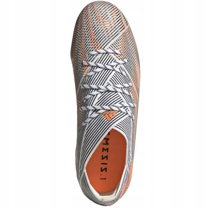 Botas de fútbol adidas Nemeziz.1 Fg Jr FW7357 azul marino, multicolor gris 2