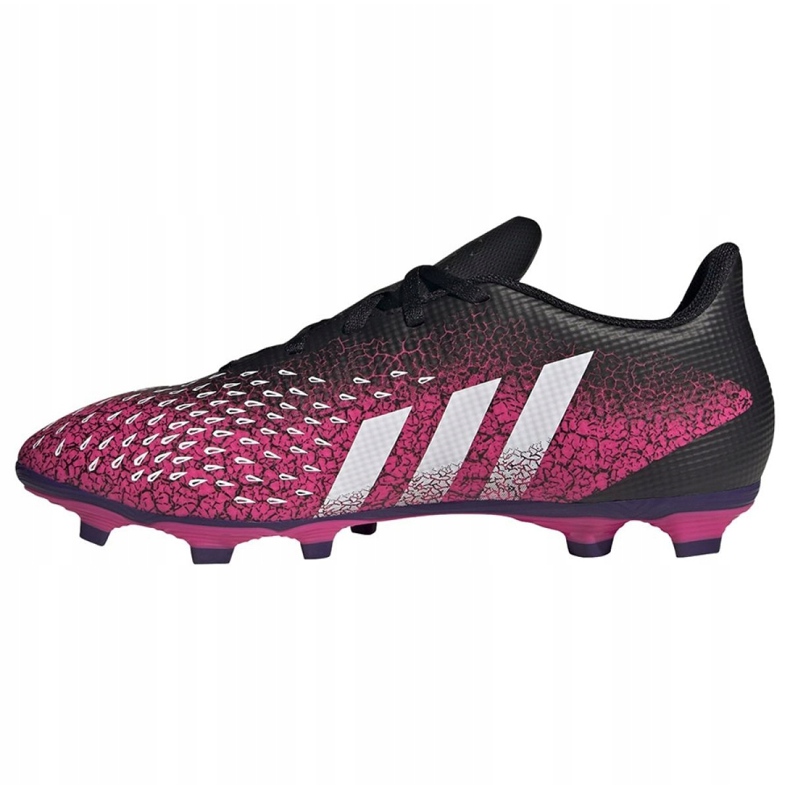 Botas de fútbol adidas Predator Freak.4 FxG M FW7524 multicolor rosado 1 Botas de fútbol adidas Predator Freak.4 FxG M FW7524 multicolor rosado 1