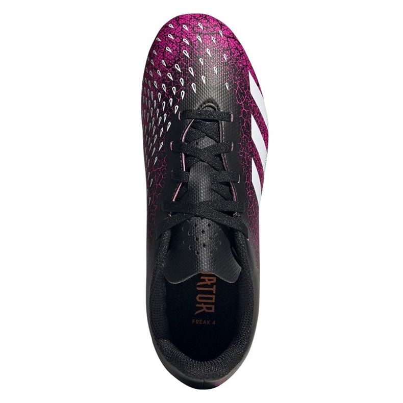 Botas de fútbol adidas Predator Freak.4 FxG Jr FW7536 multicolor rosa 2