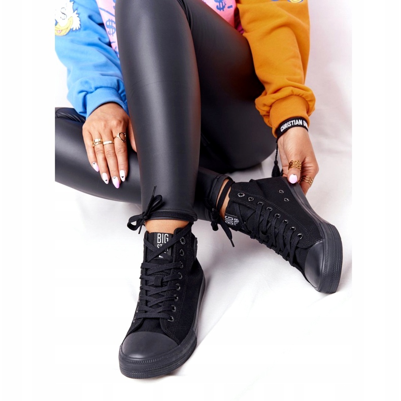 Zapatillas altas Big Star FF274A170 Negro 3