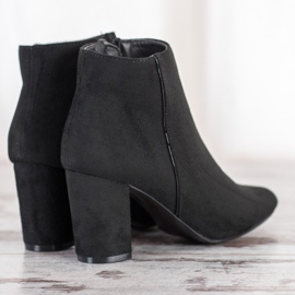 Goodin Botas elegantes en Spitz negro 1