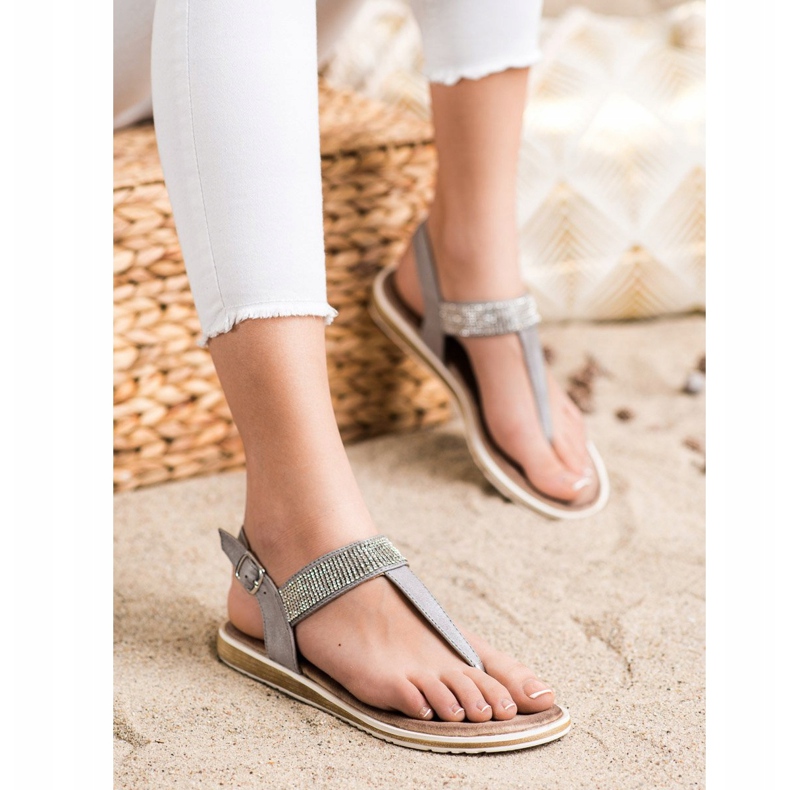 S. BARSKI Sandalias del japonés S.BARSKI gris 2